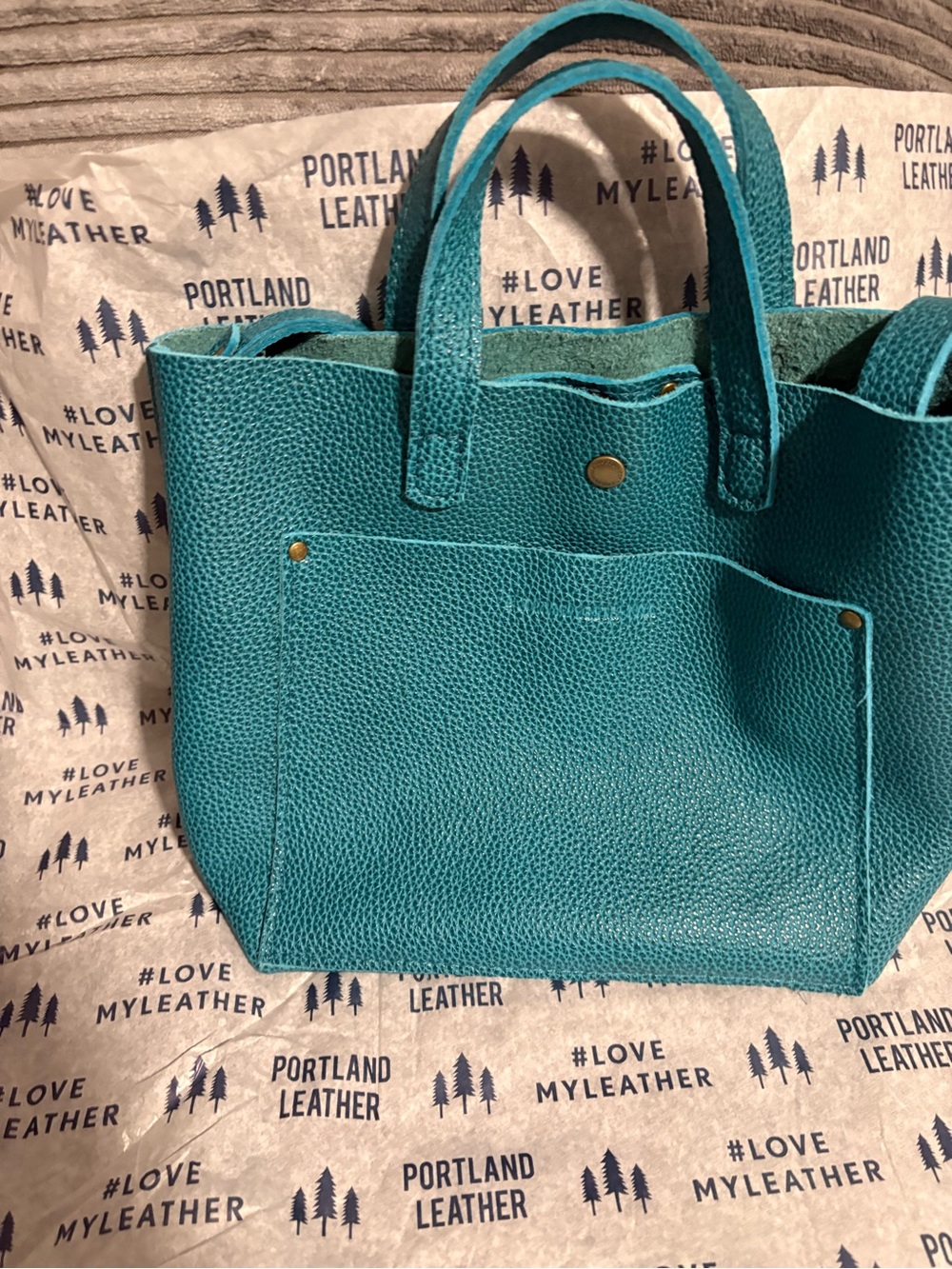 Portland Leather Aquarius mini crossbody